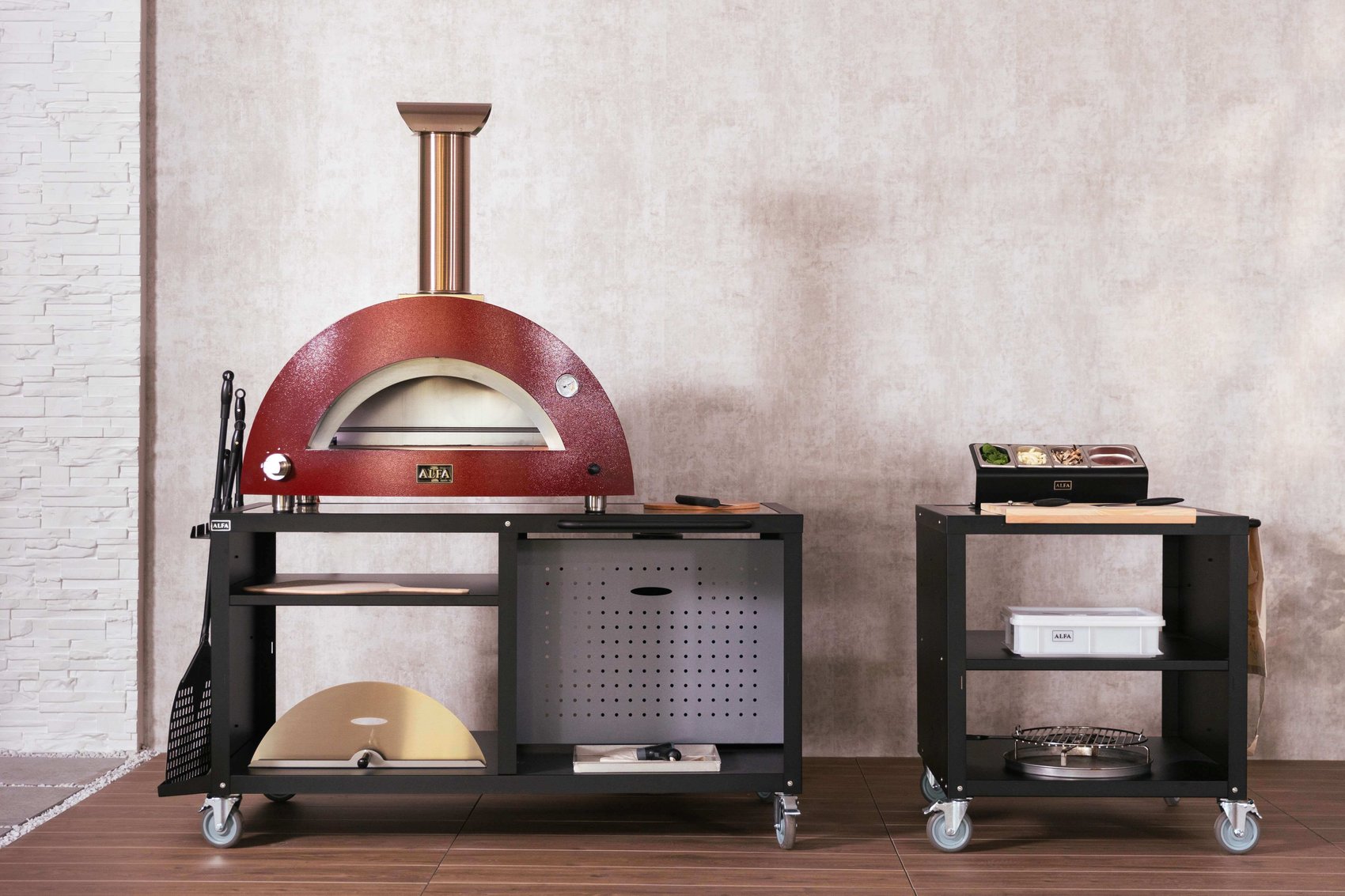 Pizza Oven and Stand_COMPRESSED