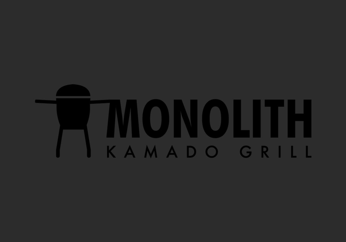 Monolith Logo Black on Grey