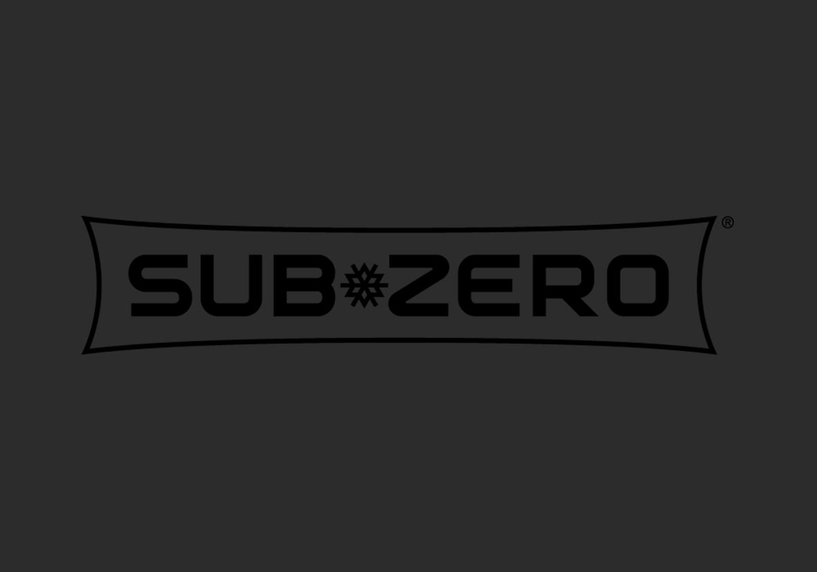 Sub Zero Logo Black on Grey